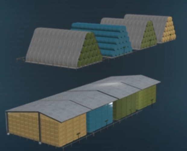 FS22 - Bale Storages V1.1