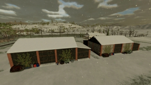 FS22 - Barn With Garage v1.1.0.0