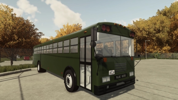 FS22 - Blue Bird School Bus V1.0