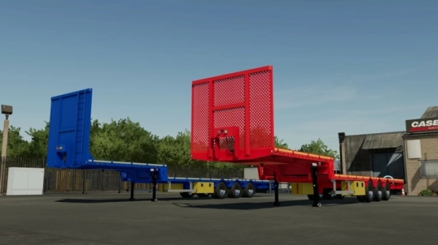FS22 - Camara Flatbed Semitrailer V1.0