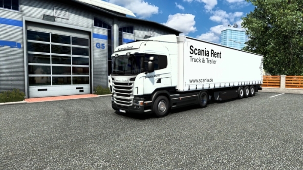 ETS2 - Combo Skin Scania Rent V1.0 (1.44.x)