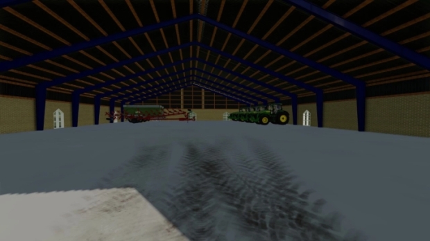 FS22 - Danish Yellow Brick Shed V1.0