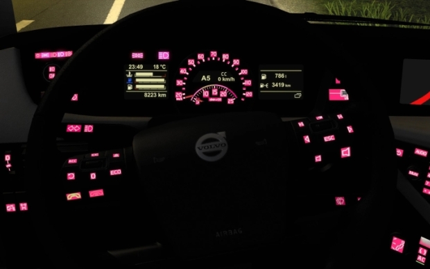 ETS2 - Dashboard Volvo FH16 2012 V1.1