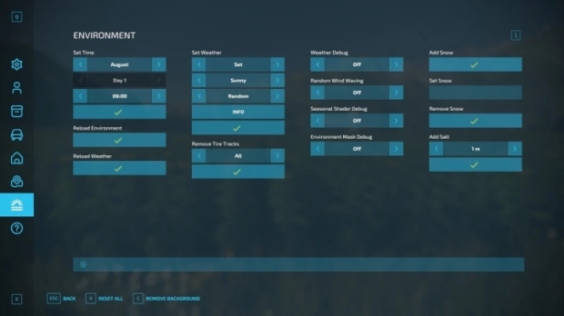 FS22 - Easy Development Controls V1.1