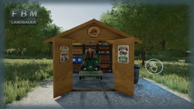 FS22 - [FBM22] Profihopper Garage v1.0.0.0