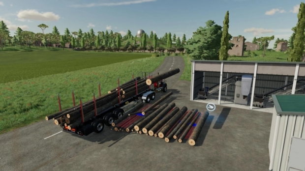 FS22 - Fliegl Timber Runner Autoload Wood V1.1