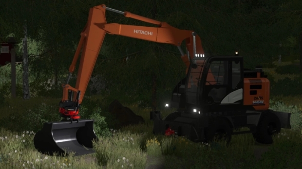 FS22 - Hitachi Zaxis 145W Rototilt V1.0