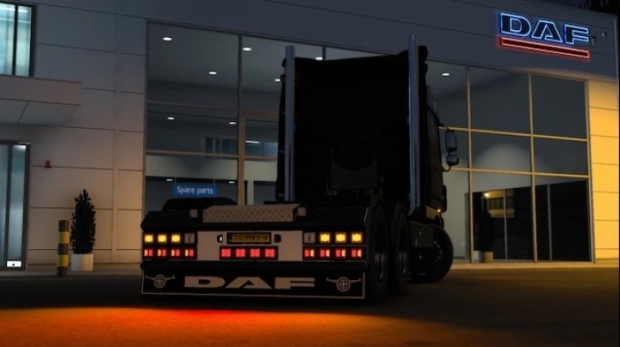 ETS2 - Holland Style Rearbumper DAF XF 105/106 V1.0 (1.44.x)