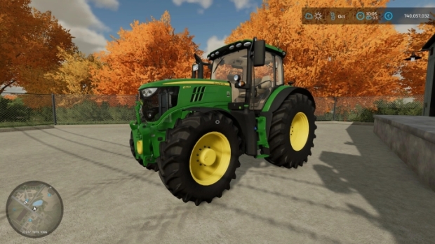 FS22 - John Deere 6175R-6215R SIC V1.0