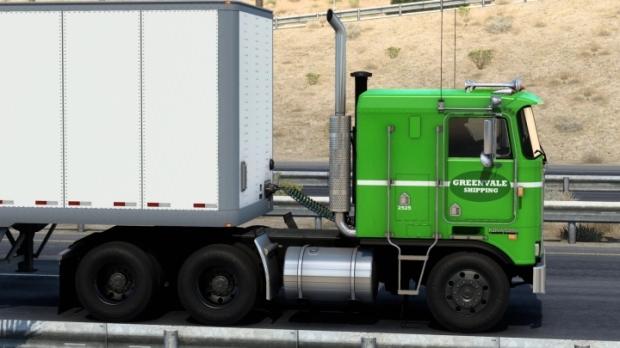 ATS - Kenworth K100E Greenvale Shipping Skin (1.44.x) | American Truck ...