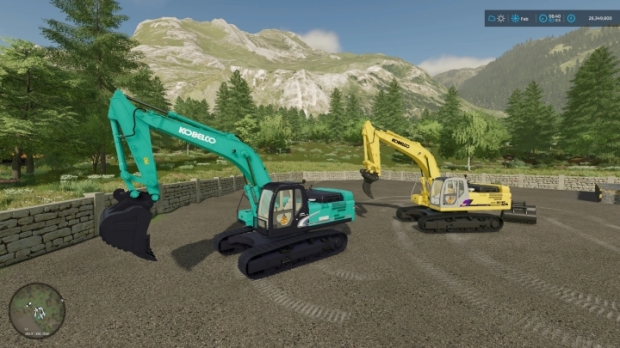 FS22 - Kobelco SK-480 50t Excavator V1.0.0.1
