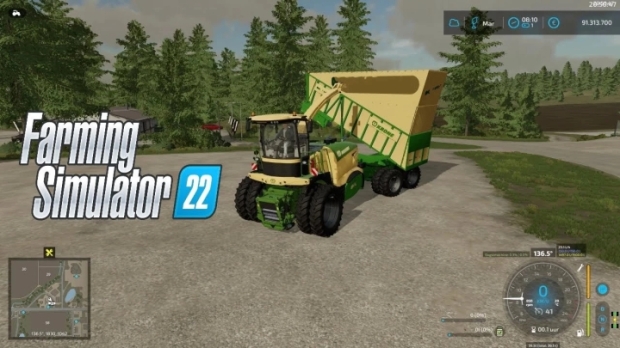 FS22 - Krone Big X 1180 Gargo V1.0.4.6