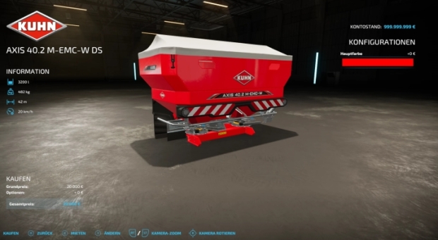 FS22 - Kuhn Axis 402 V1.1