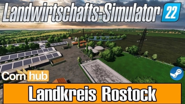 FS22 - Landkreis Rostock Map V1.0