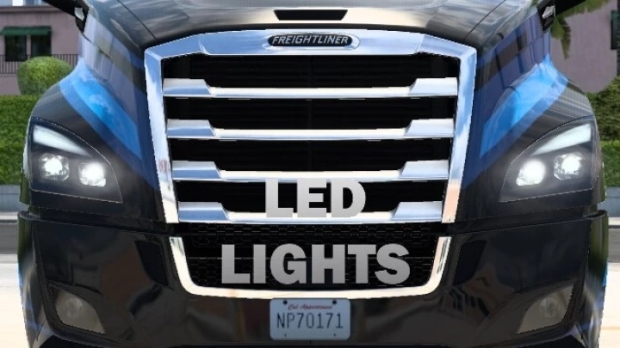 ATS - Led Headlight for Freightliner Cascadia 2019 V1.0 (1.44.x)