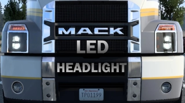 ATS - Led Headlight for Mack Anthem V1.0 (1.44.x)