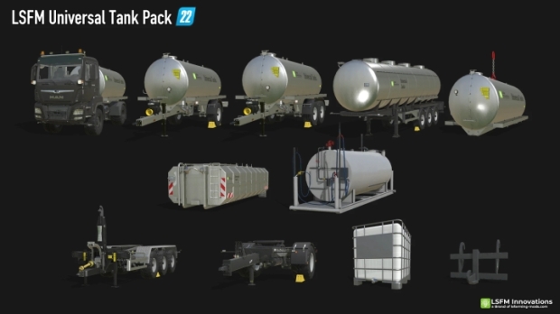 FS22 - LSFM Universal Tankpack V1.0.0.5