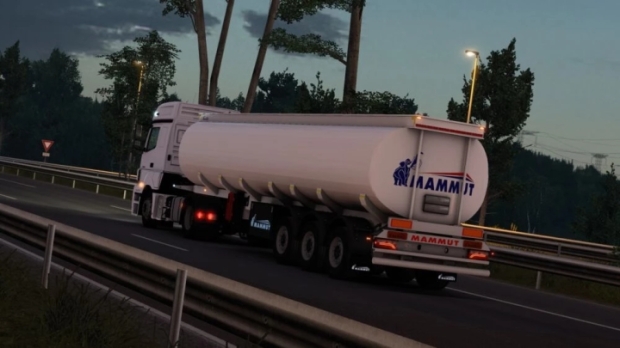 ETS2 - Mammut 3 Axles Tanker Trailer
