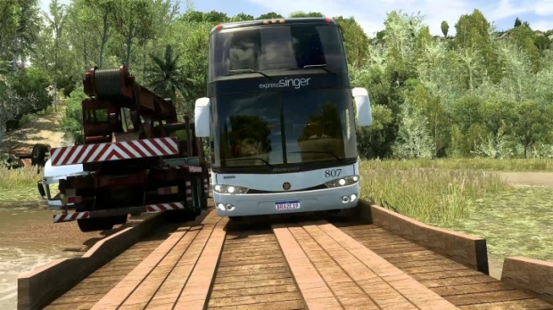 ETS2 - Marcopolo G6 1800 DD 6x2 Bus With Animations