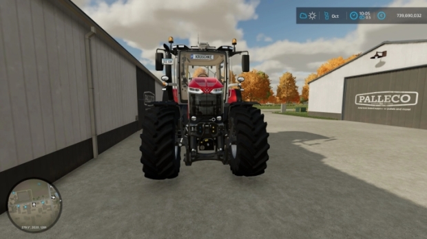 FS22 - Massey Ferguson 8s LU V1.0