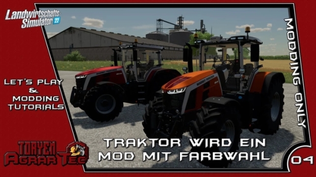 FS22 - Massey Ferguson 8S - Tutorial Fahrzeug V1.0