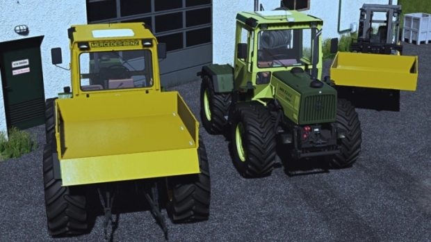FS22 - MB Trac 1000-1100 With Loading Area V1.4