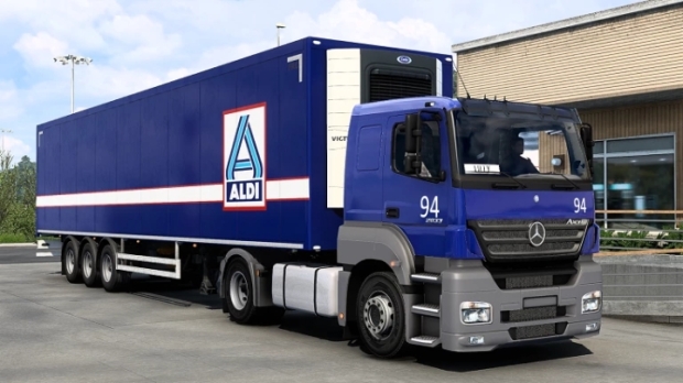 ETS2 - Mercedes Axor Aldi Pfenning Skin Pack