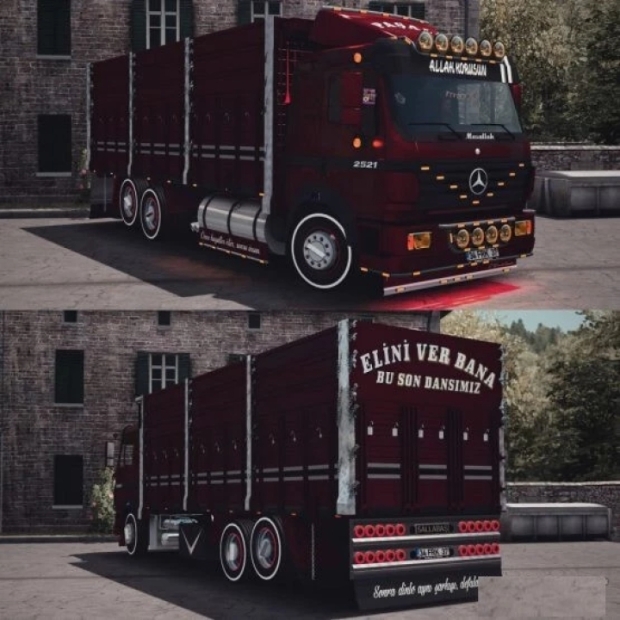 ETS2 - Mercedes-Benz 2521 Truck