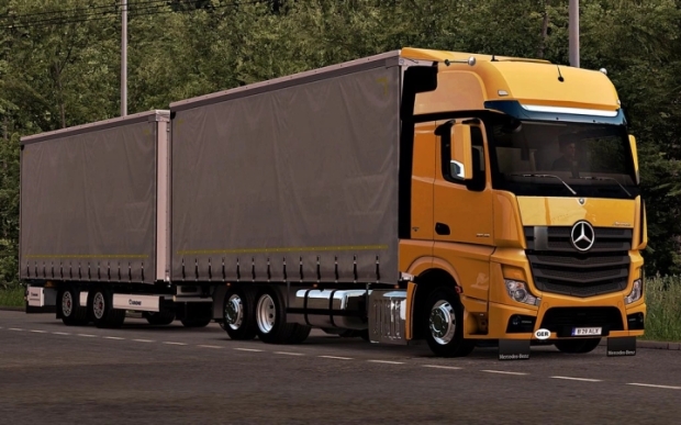 ETS2 - Mercedes New Actros Truck V1.7 (1.43.x)