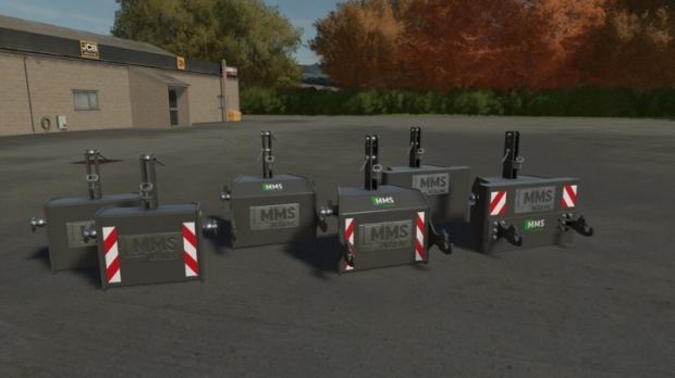 FS22 - MMS Agriline Weight Pack V1.0