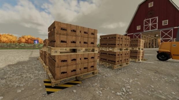 FS22 - More Honey Pallet Place Options V1.1