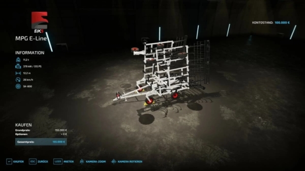 FS22 - MPG E-Line by Eiks v1.0.0.0