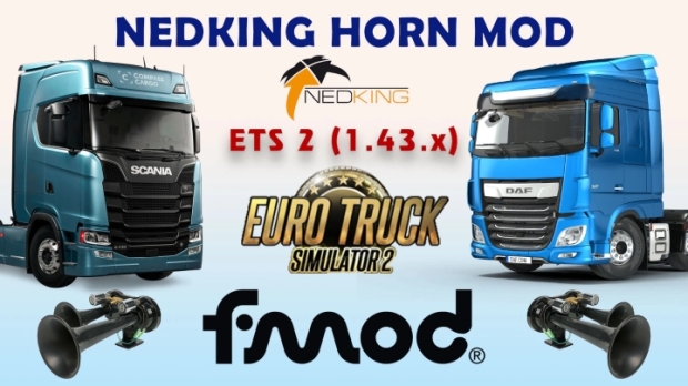 ETS2 - Nedking Horn V1.0 (1.43.x)