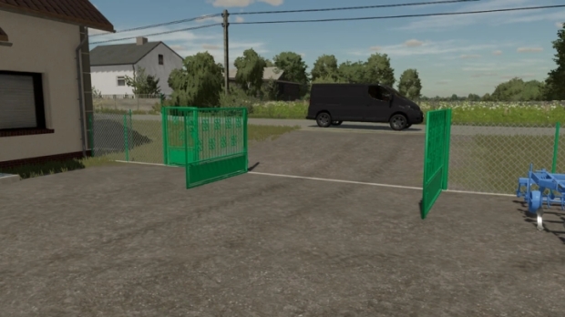 FS22 - Net Fence And Gates V1.0