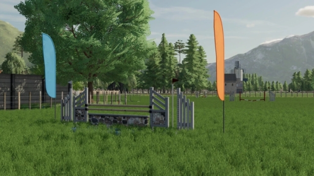 FS22 - Obstacles Horse Sport (Prefab) V1.0
