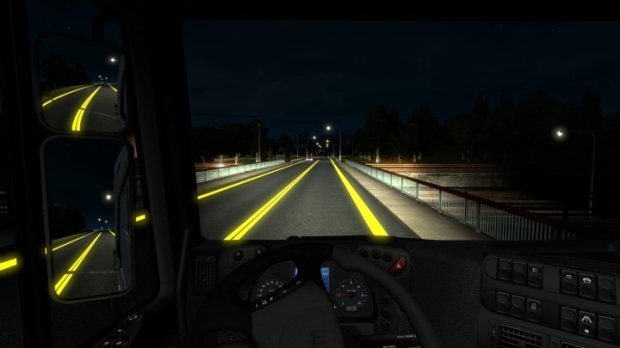 ETS2 - Phosphoric Road Markings V3.1 (1.43.x)