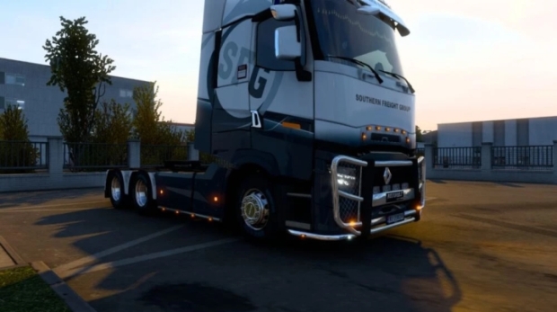 ETS2 - Renault-T Bullbar V1.0