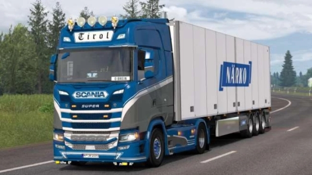 ETS2 - Scania Next Generation V8 Stock Sound Update V2.5 (1.44.x)