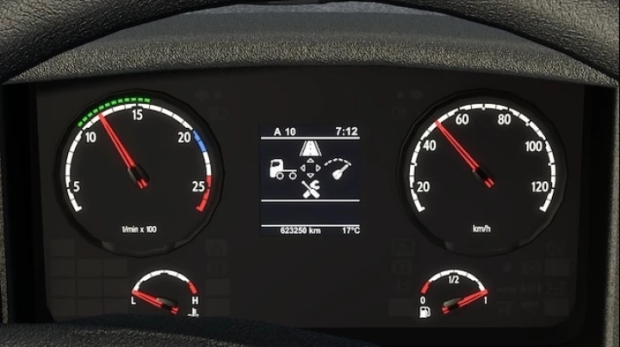 ETS2 - Scania Old Dashboard Computer V1.1