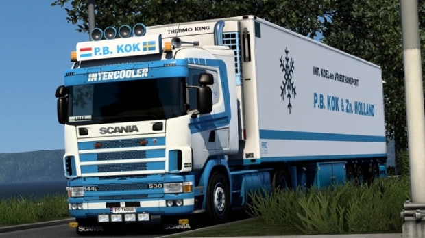 Ets Scania R P B Kok L Skin Euro Truck Simulator Mods Club