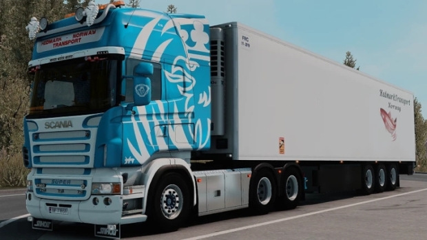 ETS2 - Scania RJL Ex Nor Cargo Griffin Skin (1.44.x)