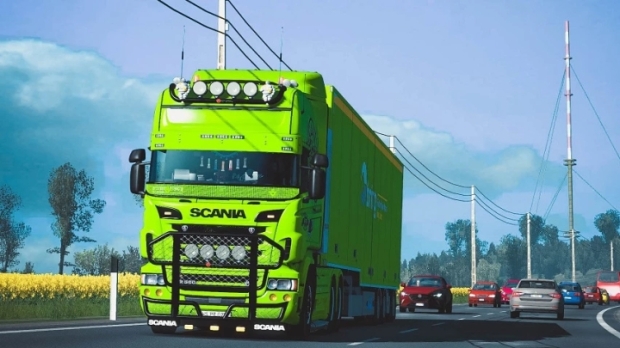 ETS2 - Scania RS/RJL Tuning Pack V1.4