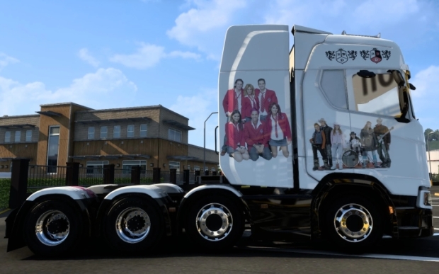 ETS2 - Scania S 2016 8x4 Rebelde Skin V1.0
