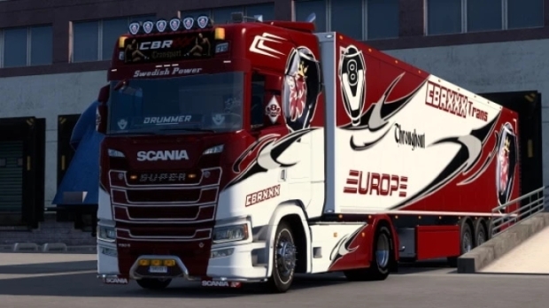 ETS2 - Scania S NG CBRXXX Trans V1.1 (1.44.x)