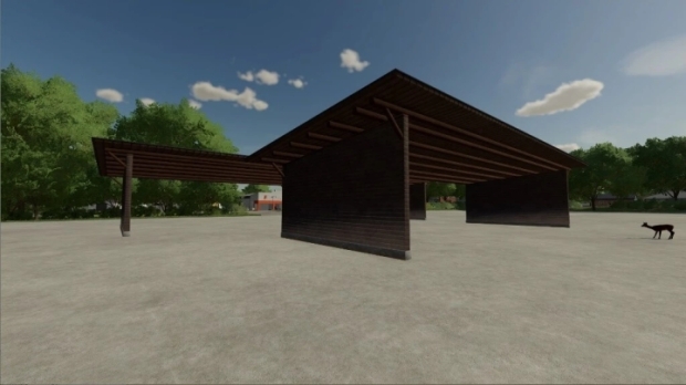 FS22 - Simple Cow Barn V1.0