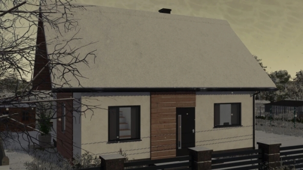 FS22 - Small Modern House V1.0