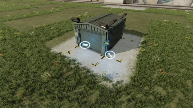 FS22 - Storage Shed For Products On Pallet V1.0.0.1