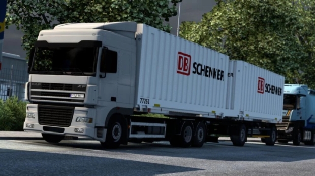 ETS2 - Swap Body Addon For DAF 95 XF
