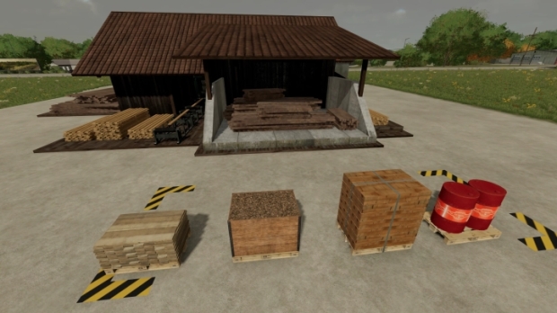 FS22 - Tartak (Sawmill) V1.0