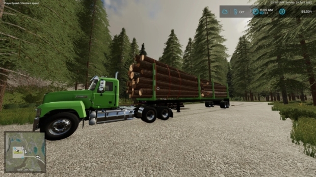 FS22 - Timber Trailer V1.0.0.2